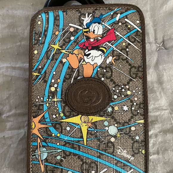 Disney Rocket Donald Gucci Cellphone and Cardholder Crossbody *Brand New* - Picture 2 of 5